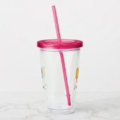 Zomer Ijs Stokjes Acryl Drinkbeker (Links)