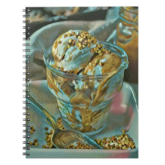 Zomer ijsje notitieboek (Voorkant)