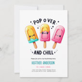 Zomer Ijslolly IJspop Ijsje Verjaardag Kinderen Kaart (Voorkant)