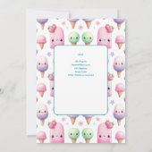 Zomer Ijslolly Popsicle Ijs Verjaardag Kinderen Kaart (Achterkant)