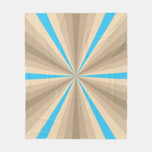Zomer Illusie Fleece Deken (Voorkant)