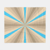Zomer Illusie Fleece Deken (Voorkant (Horizontaal))