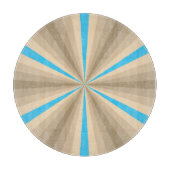 Zomer Illusie Glas Snijplank (Voorkant)