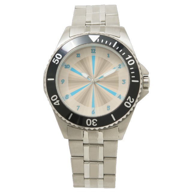 Zomer Illusie Horloge (Voorkant)