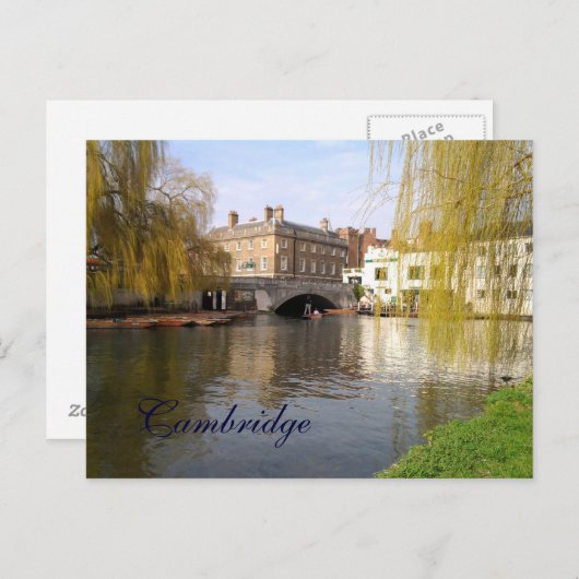 Zomer in Cambridge Briefkaart (Voorkant / Achterkant)