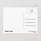 Zomer in Capri Briefkaart (Achterkant)