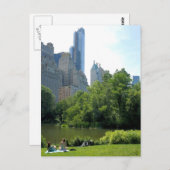 Zomer in Central Park ... New York City Briefkaart (Voorkant / Achterkant)