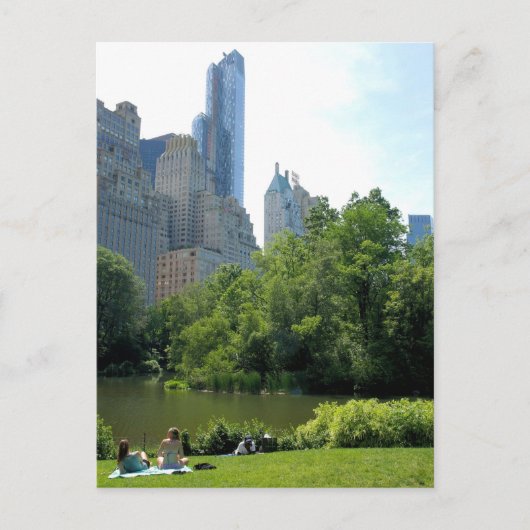 Zomer in Central Park ... New York City Briefkaart (Voorkant)