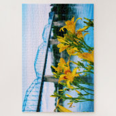 Zomer in Chattanooga - Walnut Street Bridge 20x30 Legpuzzel (Verticaal)