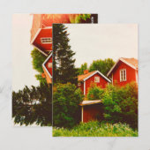 Zomer in Dalarna Briefkaart (Voorkant / Achterkant)