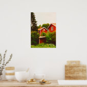 Zomer in Dalarna Poster (Keuken)