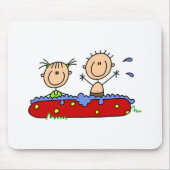 Zomer in de pool muismat (Voorkant)