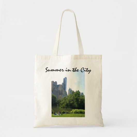 Zomer in de stad - Canvas tas New York (Voorkant)