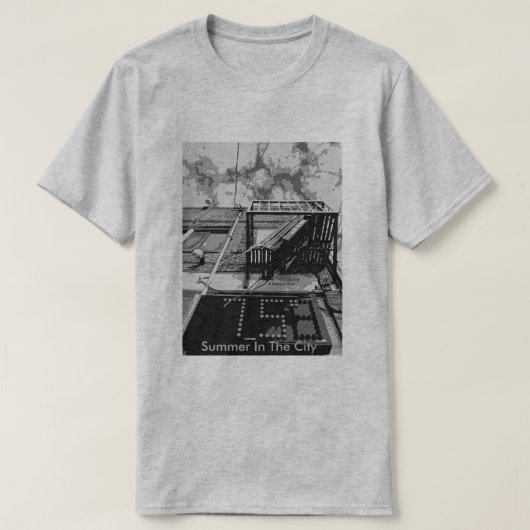 Zomer in de stad - een Shirt van MisterP (Design voorkant)