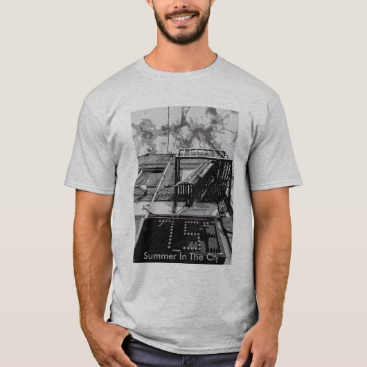 Zomer in de stad - een Shirt van MisterP (Voorkant)
