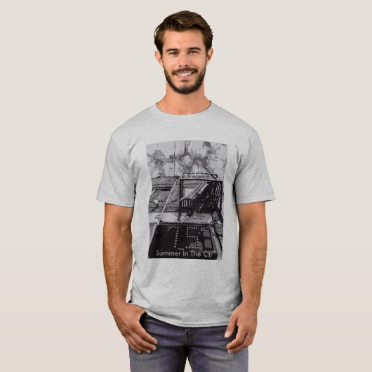 Zomer in de stad - een Shirt van MisterP (Voorkant volledig)