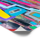 Zomer in de stad Perfect Poster (Hoek)