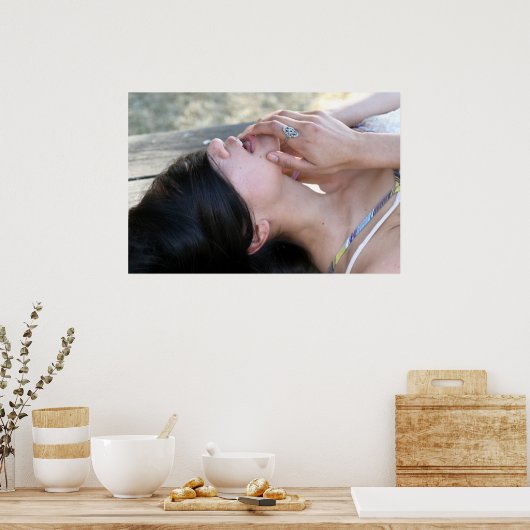 Zomer in de stad poster (Keuken)