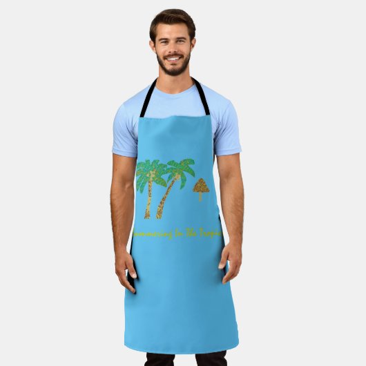Zomer in de Tropen Schort (Gedragen)