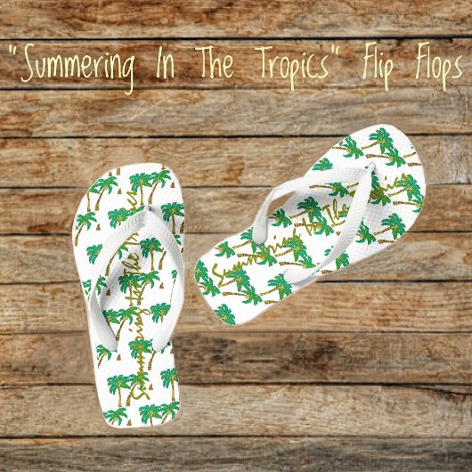 Zomer in de Tropen Teenslippers
