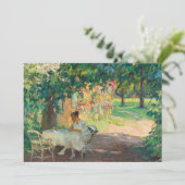 Zomer in de tuin | Edward Cucuel (Staand voorkant)