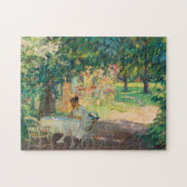 Zomer in de tuin | Edward Cucuel Legpuzzel (Horizontaal)