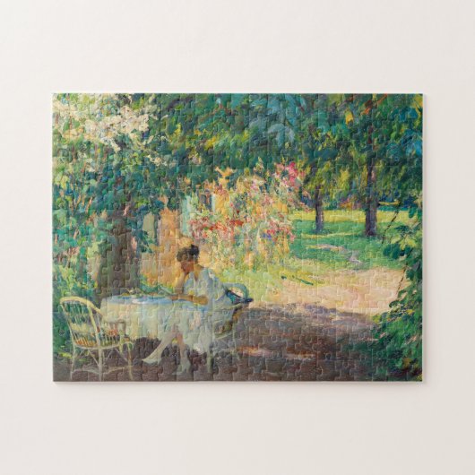 Zomer in de tuin | Edward Cucuel Legpuzzel (Horizontaal)
