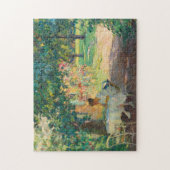 Zomer in de tuin | Edward Cucuel Legpuzzel (Verticaal)