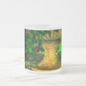 Zomer in de tuin matglas koffiemok (Center)