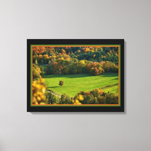 Zomer in de vallei canvasprint canvas afdruk (Voorkant)