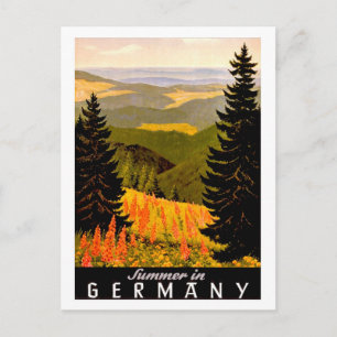 zomer in Duitsland Briefkaart