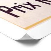 Zomer in Frankrijk, dames op een rol,  Poster (Hoek)