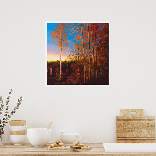 Zomer in Gerthrud Poster (Keuken)