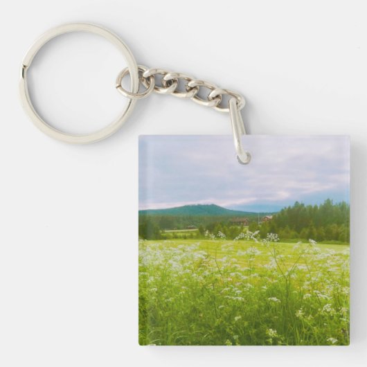 Zomer in Hälsingland - Helsingia Sleutelhanger (voorkant)