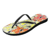 Zomer in Herfst Wildbloemen Teenslippers (Schuin)