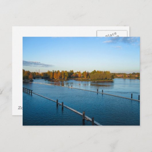 Zomer in het Briefkaart Joensuu (Voorkant / Achterkant)