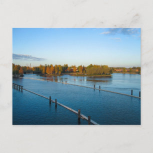 Zomer in het Briefkaart Joensuu