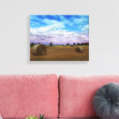 Zomer in het land canvas afdruk (Insitu (Woonkamer))