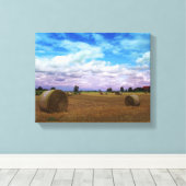 Zomer in het land canvas afdruk (Insitu (Houten vloer))