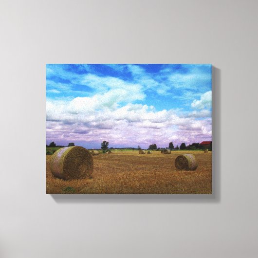 Zomer in het land canvas afdruk (Voorkant)
