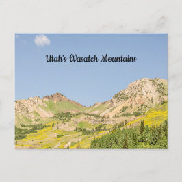 Zomer in het Wasatch-gebergte Briefkaart