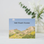 Zomer in het Wasatch-gebergte Briefkaart (Staand voorkant)