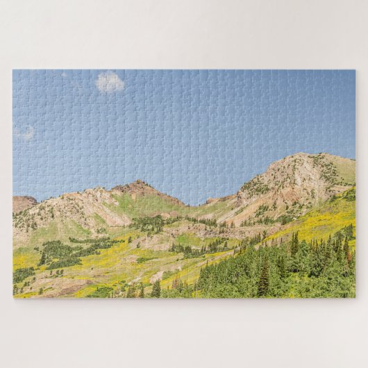 Zomer in het Wasatch-gebergte Legpuzzel (Horizontaal)