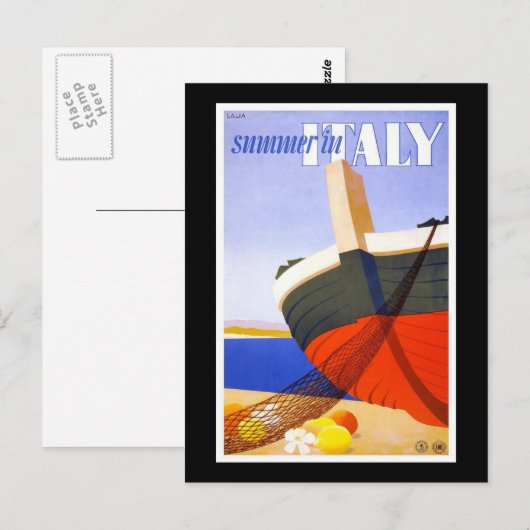 Zomer in Italië Briefkaart (Voorkant / Achterkant)