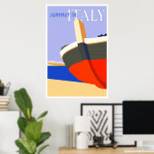 zomer in Italië Poster (Thuiskantoor)