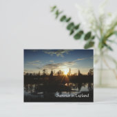 Zomer in Lapland - Briefkaart (Staand voorkant)