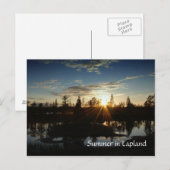 Zomer in Lapland - Briefkaart (Voorkant / Achterkant)