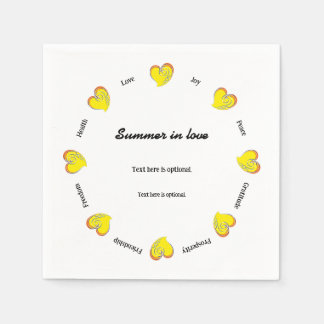 Zomer in Love -Strand of Meer- Aangepaste Tekst Mi Servet