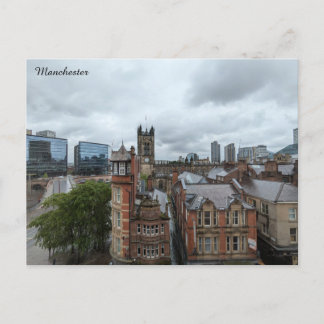 Zomer in Manchester Briefkaart