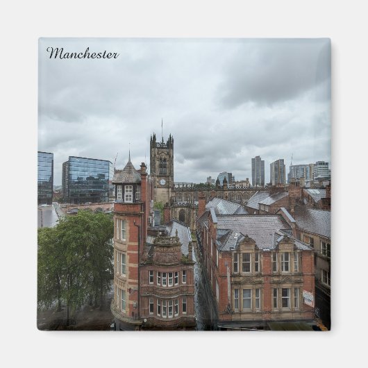 Zomer in Manchester Magneet (Voorkant)